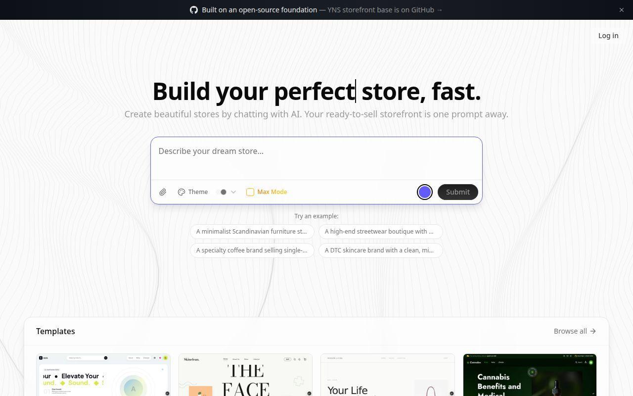 Your Next Store screenshot